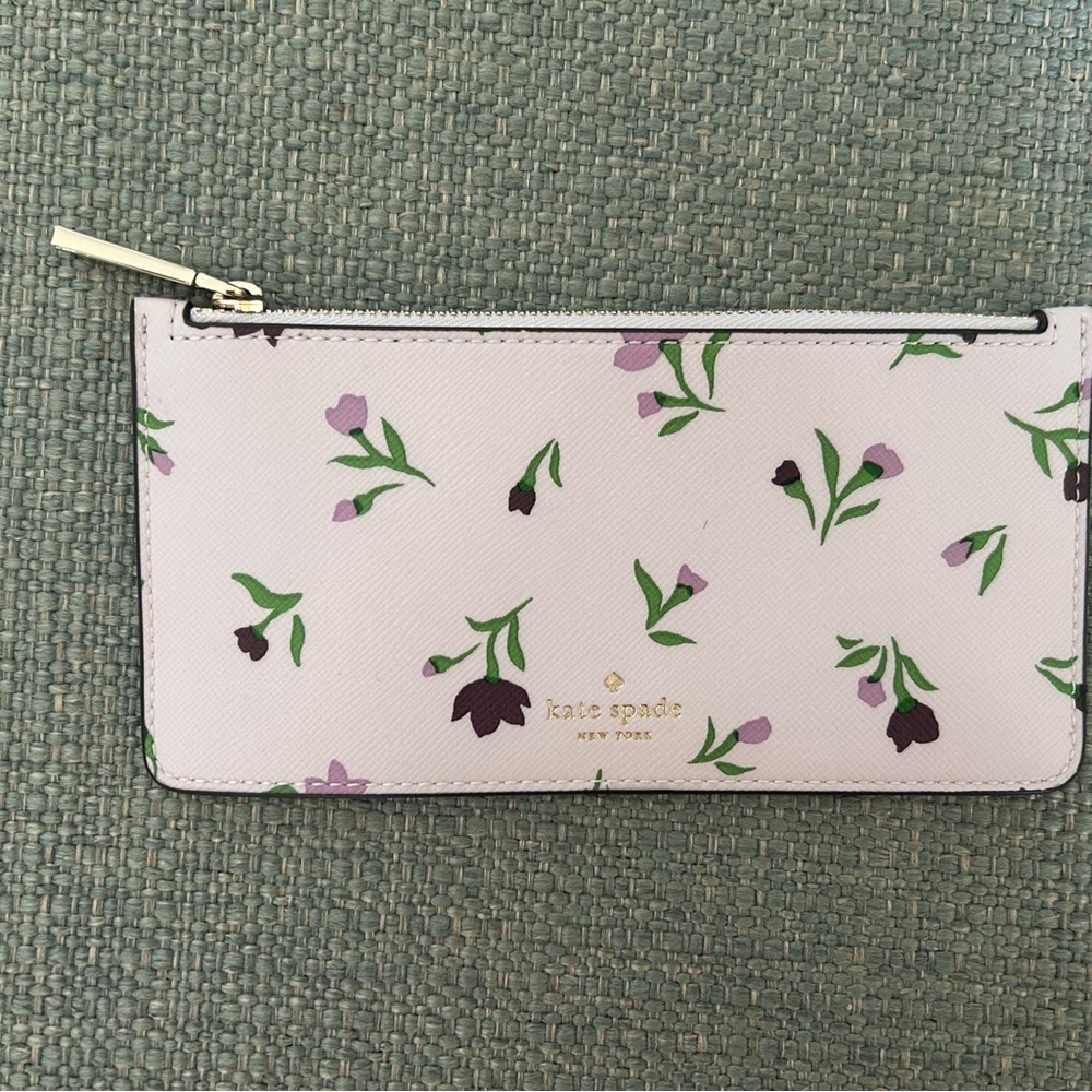 Kate Spade Pink Floral Clutch